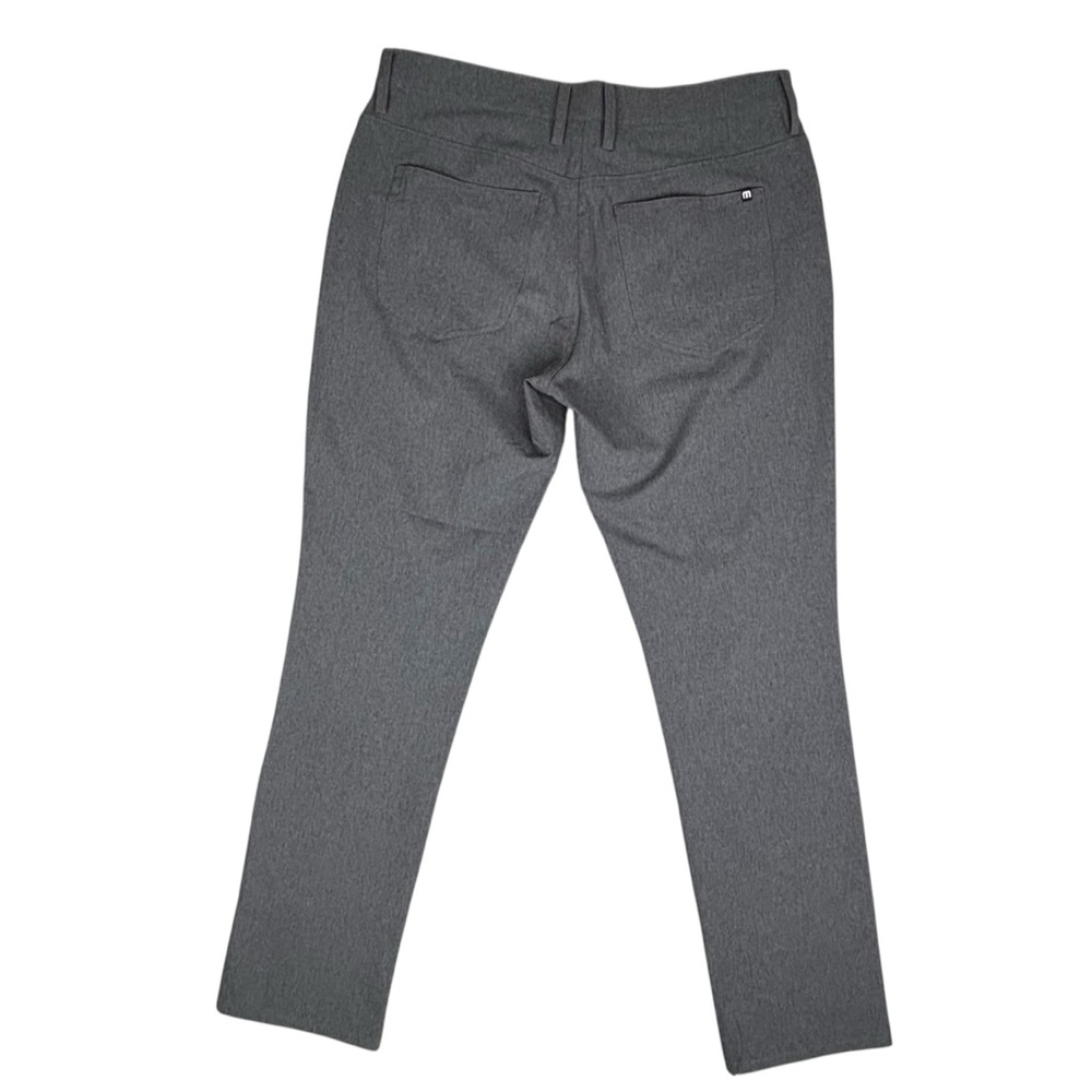 Travis Mathew Pants Men 34x33 Gray Open To Close Performance Tech‎ Golf